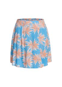 Roxy , Minirock »Golden Poppy« , Azure Blue Palm Island , XXL , XXL , Stoff: Leichter, bedruckter, nachhaltiger...