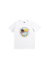Quiksilver , Juegendliche , T-Shirt »QS Surf Club« , White , Stoff: Baumwoll-Jersey-Stoff [160 g/m2]