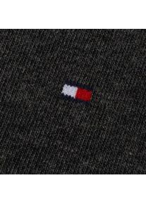 Tommy Hilfiger, Damen, Socken &raquo;TH MEN SOCK CLASSIC 2P&laquo; 2 Paar, Mit eingestricktem Flag-Logo, anthracite melange, 39-42, anthracite melange, Klassische