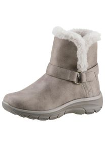 Skechers , Winterstiefel »EASY GOING-DREAMERS MOVE«, Schlupfstiefel, Snowboots, Winterschuh mit Slip-Ins Schafteinstieg , taupe-braun , 36 , 36 ,...