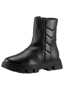 Geox , Winterboots »D VILDE F«, Chunky Boot, Plateau Stiefel mit Plateausohle , schwarz , 37 , 37 , Leichte Winterboots mit markanter Laufsohle
