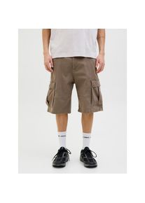 Jack & Jones Jack & Jones , Cargoshorts »JPSTCOLE JJJONNIE CARGO SHORTS« , Morel , N-Gr , L -N-Gr , L , Coole Cargo Short von jack & Jones