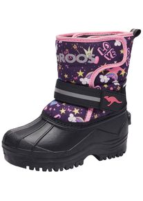 Kangaroos , Kinder , Winterstiefel »K-Shell II« Snowboots, Winterboots, Winterschuhe, mit Klettverschluss , navy-schwarz-princes , 26 , 26 ,...