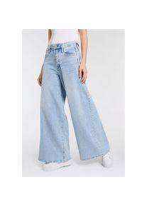 Herrlicher, Damen, 5-Pocket-Jeans &raquo;Shyra Palazzo Denim&laquo; mit besonders weitem Bein, racy, N-Gr, 34 -N-Gr, racy, Palazzo-Jeans von Herrlicher