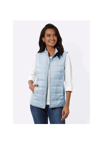 Casual Looks , Steppweste , bleu , 54