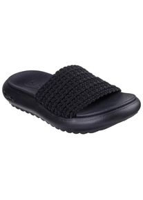 Skechers , Pantolette »ARCH FIT CLOUD-OH SHE PRETTY«, Strandschuh, Badeschuh, Pool Slides mit ArchFit-Funktion , schwarz , 41 , 41 , Bequeme...