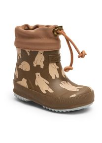 bisgaard , Gummistiefel »baby thermo rubber«, Regenstiefel mit Wollfutter, Größenschablone zum Download , Bär-braun , 21 , 21 , Thermo Gummistiefel...