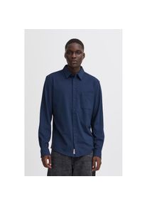 Blend, Herren, Langarmhemd &raquo;BHALO JERSEY SHIRT - NOOS&laquo;, Dress Blues, N-Gr, M -N-Gr, Dress Blues, Langarmhemd von Blend