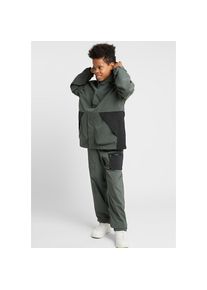 Jack Wolfskin, Unisex, Outdoorjacke &raquo;TEEN 2L JACKET Y&laquo; mit Kapuze, slate-green, 152, slate-green, Zwei gro&szlig;e Taschen