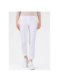 Stehmann, Damen, 3/4-Hose &raquo;Igor&laquo; in Gr&ouml;&szlig;en 32 bis 52, aus Viskose mit Stretch, wei&szlig;, N-Gr, 36 -N-Gr, wei&szlig;, Hose von Stehmann