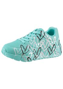 Skechers , Kinder,Jugendliche , Sneaker »UNO LITE-METALLIC LOVE« , Keil, -Schnürschuh, Skech-Air Funktion, Größenschablone zum Download ,...