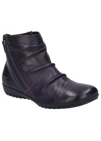 Josef Seibel , Stiefelette »Naly 61«, Reißverschluss Stiefel, Winterstiefelette mit kleinem Absatz , aubergine , 40 , 40 , Flache Stiefelette mit...