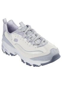 Skechers , Sneaker »D'LITES«, Plateausneaker, Chunky Sneaker, Freizeitschuh mit Dämpfung , beige-grau , 38 , 38 , Skechers Trekking Sneaker mit...