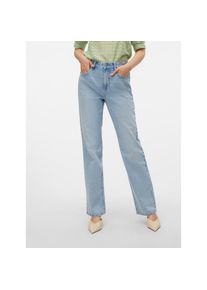 V&eacute;ro Moda Vero Moda, Damen, Straight-Jeans &raquo;VMTESSA HR STRAIGHT JEANS LI3010 GA NOOS&laquo;, Light Blue Denim, L&auml;nge 30, 30 -L&auml;nge 30, Light Blue Denim, Jeans von 