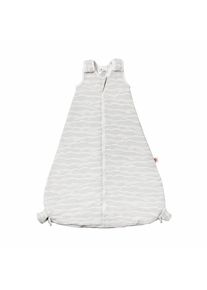 ergobaby On the Move Sleep Bag: Silver Waves-Mid-weight-M (6 - 18 Mos)