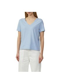 s.Oliver , T-Shirt, aus Flammgarn , PASTELL BLUE , 42 , 42 , T-Shirt von s.Oliver