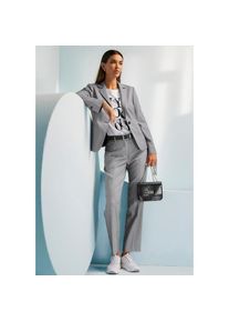 Heine , Damen , Hosenanzug , ecru-schwarz-gemustert , Normalgrößen , 40 -Normalgrößen , 40 , zeitlos und schick