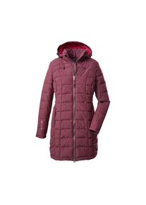 Killtec , Steppmantel »Skane WMN Quilted PRK«, Moderner Parka von : warm, wasser- und winddicht, atmungsaktiv , pflaume , 36 , 36 , abzippbare,...