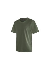 Maier Sports , Funktionsshirt »Walter«, Herren T-Shirt, rundhals pique Outdoorshirt, schnelltrocknend , moosgrün , L , L , Funktionales T-Shirt mit...
