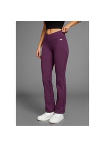 Kangaroos , Jazzpants »Sporty Jazzpants« , plum , N-Gr , 38 -N-Gr , 38 , Bootcut Hose von Kangaroos
