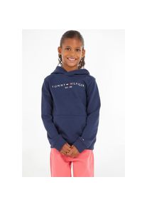 Tommy Hilfiger, Herren, Kapuzensweatshirt &raquo;ESSENTIAL HOODIE&laquo;, f&uuml;r Jungen und M&auml;dchen, marine, 12/152, marine, Sweatshirt von Tommy Hilfiger f&uuml;r Jungen