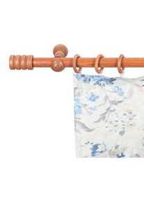 SN DECO GROUP , Gardinenstange »Pisa«, 1 läufig-läufig, Fixmaß , eichefarben , L: 160 cm