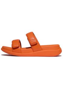fitflop , Pantolette »F-MODE GO«, Plateausandale mit dämpfender MICROWOBBLEBOARD Technologie , orange , 39 , 39 , Mit besonderem Tragekomfort die...