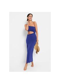 LSCN by LASCANA , One-Shoulder-Kleid , violet-blue , N-Gr , 36 -N-Gr , 36 , Modisches Maxikleid