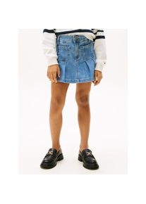 Tommy Hilfiger , Faltenrock »DENIM SKIRT PLEATED«, in blauer Waschung , Drapey , 4 (104) , 4 (104) , Faltenrock von Tommy Hilfiger