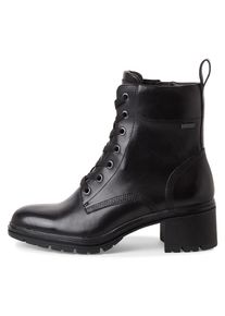 Tamaris , Schnürstiefelette, Blockabsatz, Schnürboots, Businessstiefelette, Gore Tex-Ausstattung , schwarz , 41 , 41 , Klassische Stiefelette mit...