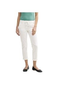 Tom Tailor , 7/8-Hose, mit Bindeband am Bündchen , off white , Länge 28 , 38 -Länge 28 , 38 , von Tom Tailor