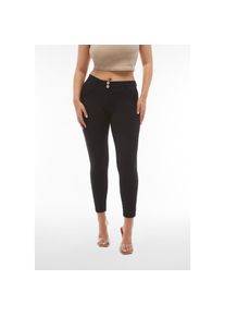 Freddy , 7/8-Hose »WRUP REGULAR SUPERSKINNY 7/8« mit Lifting & Shaping Effekt , black , N-Gr , XS (34) -N-Gr , XS (34) , Push up-Hose WRUP4RC005REC...