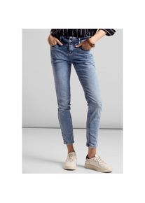 Street One , Skinny-fit-Jeans »Style YORK« im Five-Pocket Style , light blue random wash , Länge 30 , 34 -Länge 30 , 34 , Jeans von Street One