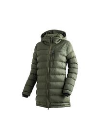 Maier Sports, Damen, Funktionsmantel &raquo;Lomnica Coat W&laquo; Damen Mantel, leichtes Primaloft Material, 3 RV-Taschen und Kapuze, moosgr&uuml;n, 44, moosgr&uuml;n, 