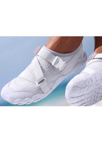 Venice Beach, Damen, Badeschuh Aquaschuh, Slipper, Wasserschuh mit Klettverschluss VEGAN, flieder, 41, flieder, Atmungsaktive Badeschuhe aus 