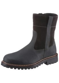 Josef Seibel, Herren, Winterstiefel &raquo;CHANCE&laquo; mit dezenten Kontrastn&auml;hten, schwarz, 41, schwarz, Mit Rei&szlig;verschluss an der Innenseite