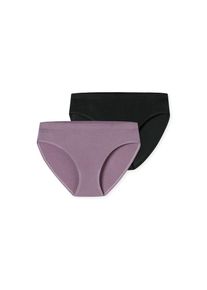 Schiesser , Slip, (2er-Pack), mit hohem Beinausschnitt , sortiert 2 , 164 , 164 , Mädchen Slip von Schiesser
