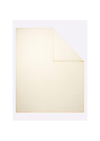Ibena , Wohndecke , elfenbein , 58% Baumwolle, 35% Polyacryl, 7% Polyester , B/L: 100 cm x 150 cm
