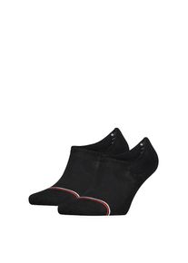 Tommy Hilfiger , Füßlinge »TH UNI TJ FOOTIE 2P ICONIC«, (2 Paar), Mit eingestricktem Flag-Label , black , 39-42 , 39-42 , Footie von Tommy Hilfiger