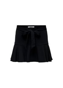 Only , Minirock »ONLPOPTRASH MW LIFE SKATE SKIRT PNT« , Black , L (40) , L (40) , Minirock von Only