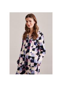 Seidensticker , Pyjama »Schwarze Rose« , Rosa/Pink , M , M , Passform: Oversized