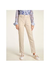 Heine, Damen, Leinenhose, beige, Kurzgr&ouml;&szlig;en, 21 -Kurzgr&ouml;&szlig;en, beige, Gepflegter Style mit Eingrifftaschen