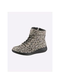 Jomos, Damen, Stiefelette, elfenbein-bedruckt, 40, elfenbein-bedruckt, Weite H