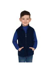 TRIGEMA , Fleeceweste »Fleeceweste«, (1 tlg.) , navy , 128 , 128 , Fleece-Qualität, innen und außen angeraut