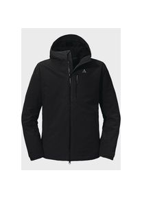 Schöffel Schöffel , Damen , Outdoorjacke »Jacket Torspitze M« mit Kapuze , 9990 - schwarz , 54 , 54 , Hohe Atmungsaktivität und Feuchtigkeitstransport...