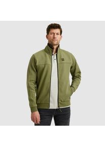 PME-Legend PME LEGEND, Herren, Sweatjacke mit Rei&szlig;verschluss, loden green, 3XL, loden green, Strickjacke von PME LEGEND