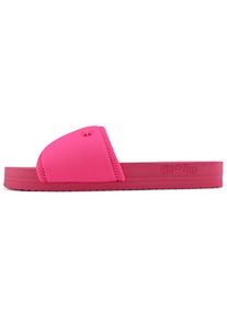 flip*flop Flip Flop , Pantolette »pool*neo flower«, Sommerschuh, Schlappen, Badeschuh mit breiter Bandage , pink , 37 , 37 , Ideal für Strand und Schwimmbad