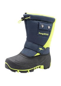 Kangaroos , Kinder,Jugendliche , Winterstiefel »Kanga-Bean II« Snowboots, Winterboots, Winterschuhe, wasserabweisend , navy-lime , 39 , 39 ,...