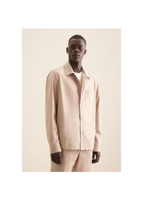 Seidensticker, Herren, Langarmhemd &raquo;Regular&laquo; 1/1 Kragen Uni, beige, normale &Auml;rmell&auml;ngen, M39-40 -normale &Auml;rmell&auml;ngen, beige, Passform: Regular