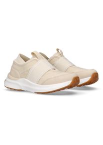 Calvin Klein Jeans , Slip-On Sneaker, Schlupfschuh, Sneaker mit elastischer Kreuzbandage , beige , 38 , 38 , Sneaker von Calvin Klein Jeans zum...